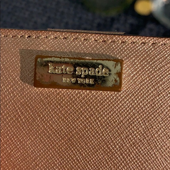 Kate spade rose gold wallet - Picture 5 of 6